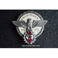 Victory Badge in the National Trade Competition 1938 - 2nd Model, "Gausieger".