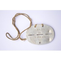 A Second War German 9th Infanterie-Regiment Identification Tag