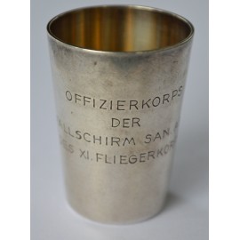 Shotglass Officer Corps of the Paratrooper SAN. ABT. DES XI. AVIATION CORPS  27.1.41