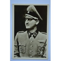 KC Winner Postcard - Waffen SS Obersturmbannführer Franz Hack.