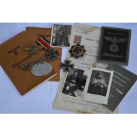 Germany. The DKiG & Awards with Documents to Leutnant (Pilot Oficcer) Berner Otto.
