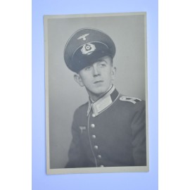 A Wartime Studio Portrait Of A Soldier Wehrmacht