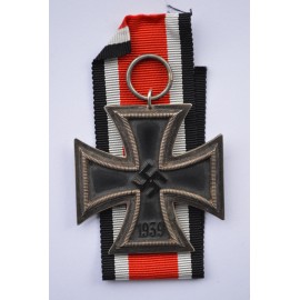 Iron Cross Second Class 1939 marked 15 of maker Friedrich Orth, Wien (Austria).