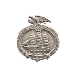 A 1935 Day Of German Seafaring Badge By REDO SAARLOUIS