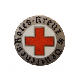 A DRK German Red Cross Lapel Badge