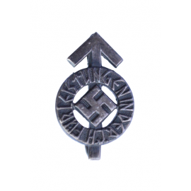 HJ Proficiency Badge miniature maker marked Berg & Nolte.