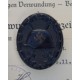 Set wound badge black marked 4 after Gefreiten Braun Franz, Pionier Bataillon 241.