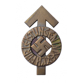 HJ Hitlerlugend Proficiency Badge by Berg & Nolte AG, Ludenscheid.