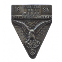 NSDAP. A District Day of the NSDAP of “The Victorious District” Badge, 1935