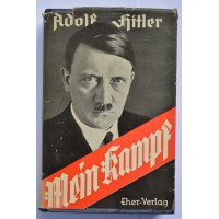 Mein Kampf 1933 by Adolf Hitler.