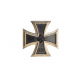 EARLY IRON CROSS FIRST CLASS 1939  IN CASE UNMARKED BY WILHELM DEUMER.