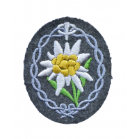 Germany. A Mountain Troop Edelweiss Sleeve Insignia.