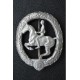A Silver Grade German Horseman's Badge by L. CHR. LAUER NÜRNBERG-BERLIN.
