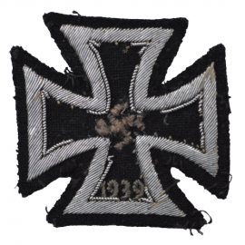 Germany, Wehrmacht. A Rare Cloth Version Iron Cross 1939 I Class