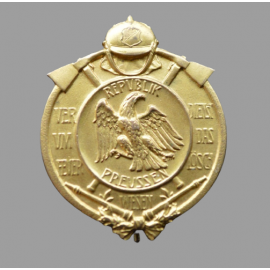 A Republic of Prussia Decoration for Merit in the Fire Service