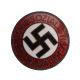 NSDAP Early Party Badge marked RZM M1/128 maker Eugen Schmidhaussler Pforzheim.