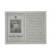 WW2 German Death Cards Two Brothers Night Fighter Pilot and SS Rottenführer.