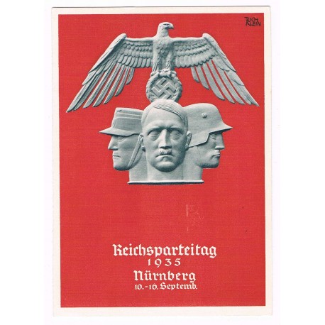 III. Reich - colored propaganda postcard - "Tag der Deutschen Kunst 1938"