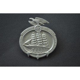 A 1935 Day Of German Sea Voyages Badge By Paul Schulze & Co, Lubeck