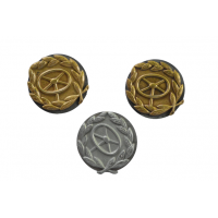 Germany, Wehrmacht. Three Proficiency Badges for the driver, gold, silver and bronze.