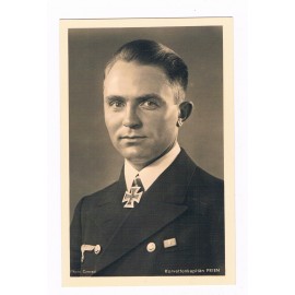 KC Winner Postcard - Günther Prien Commander of U - 47.