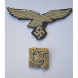 A Second War German Luftwaffe Em/Nco’s Breast Eagle with cocade
