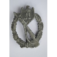 IAB Infantry Assault Badge Silver, unmarked maker Wilhelm Deumer mint condition.