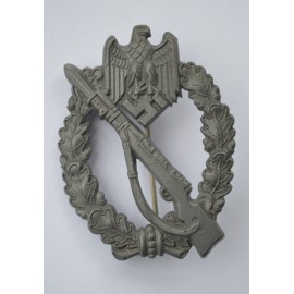 IAB Infantry Assault Badge Silver, unmarked maker Sohni, Heubach & Co.