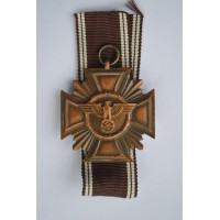 An NSDAP Long Service Award, 10 Year Service Cross marked 14 maker  L. Christian Lauer Nürnberg