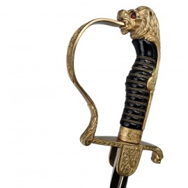 Imperial German 'Lion's Head' cavalry sword.