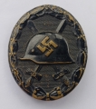 WOUND BADGE BLACK GRADE, NONMAGNETIC.