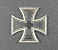 IRON CROSS FIRST CLASS 1939 UNMARKED 100, NONMAGNETIC BY RUDOLF WÄCHTLER & LANGE, MITTWEIDA.