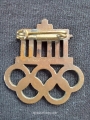 A 1936 Berlin Olympics Badge By Hermann Aurich and Ges. Gesch.