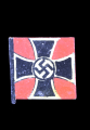 German NSKOV Wooden Flag Tinnie