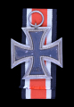 IRON CROSS 2ND CLASS BY FRIEDRICH KELLER MARKED "66".