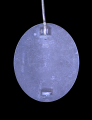 SILVER CLASS WOUND BADGE MARKED 26