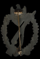 INFANTRY ASSAULT BADGE IN SILVER BY WERNER REDO "W.R.42"