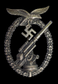 Luftwaffe Flak Badge – Tombac With Ball Hinge