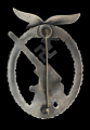 Luftwaffe Flak Badge – Tombac With Ball Hinge
