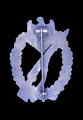 GERMAN INFANTRY ASSAULT BADGE E. FEDINAND WIEDMANN, ZINC.