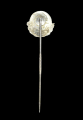 German "V" (Viktoria / V-Aktion) propaganda pin from World War II.