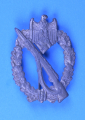 IAB. GERMAN INFANTRY ASSAULT BADGE F. WIEDMANN. ZINC