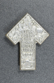 1938 HJ WAR GAMES BADGE. (Kampfspiele Abzeichen) 