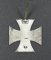 IRON CROSS FIRST CLASS 1939 UNMARKED 100, NONMAGNETIC BY RUDOLF WÄCHTLER & LANGE, MITTWEIDA.