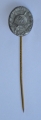 Wound Badge Silver stickpin 18 mm unmarked.