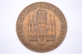 Free City of Danzig - Round Bronze Plaque Senate of the Free City of Danzig, Ostland Loyal Journey 29.8.1933.