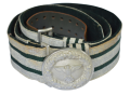 A National Forestry Service Official's Dress Brocade Belt with Buckle.