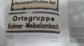 A Sign the enamel NSDAP Ortsgruppe Lubom.