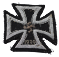 Germany, Wehrmacht. A Rare Cloth Version Iron Cross 1939 I Class