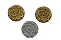 Germany, Wehrmacht. Three Proficiency Badges for the driver, gold, silver and bronze.